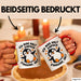 Pinguin Tier Tasse Geschenk Lustige Geschenkidee Spruch Ich Mag Halt Einfach Pinguine Rot Trendation