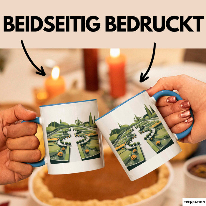 Landschaftsarchitekt Tasse Geschenk Lustige Geschenkidee Spruch Für Outdoor Designer Blau Trendation