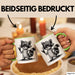 Waschbär Rockmusik Tasse Geschenk für Tiermusikliebhaber Grün Trendation