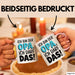 Opa Großvater Tasse Becher Geschenk Lustige Geschenkidee Spruch Ich Bin Der Opa Ich Darf Das Rosa Trendation