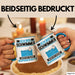 Schwimmer Tasse Geschenk für Schwimmer Geburtstag Lustiger Spruch Kaffee-Becher Was Ist Deine Superkraft Blau Trendation