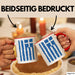 Griechenland Tasse Geschenk Grieche Flagge Hoch Kaffee-Becher Rot Trendation