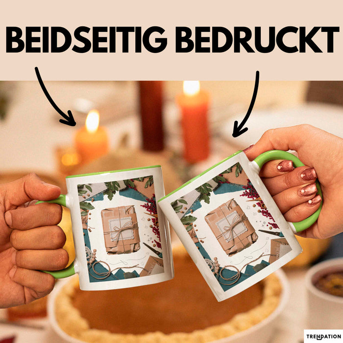 Bastler Tasse Geschenk Lustige Geschenkidee Spruch Für Handmade Verkäufer Grün Trendation