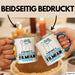 Filmfan Geschenk Tasse So Gut Kann Nur Ein Filmfan Aussehen Geschenkidee Kaffee-Becher Blau Trendation