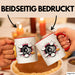 Extrovertierter Tasse Geschenk Lustige Geschenkidee Spruch Für Soziale Schmetterlinge Rot Trendation