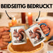 Eichhörnchen Tierliebhaber Tasse Geschenk Lustige Geschenkidee Spruch Blau Trendation