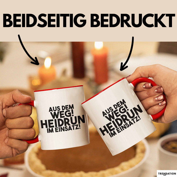 Heidrun Tasse Aus Dem Weg! Heidrun Im Einsatz! Geschenk
