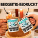 Hausdrache Im Anflug Tasse Geschenk Becher Schwarz Trendation