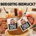 Glatze Tasse Geschenk Bald Lives Matter Geschenkidee Lustig Maenner Rot Trendation