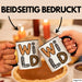 Wilde Tiere Tasse Geschenk Lustige Geschenkidee Spruch Wild Schwarz Trendation