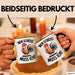 Sarkastisches Huhn Tasse Geschenk Lustige Geschenkidee Nen Scheiß Muss Ich Schwarz Trendation