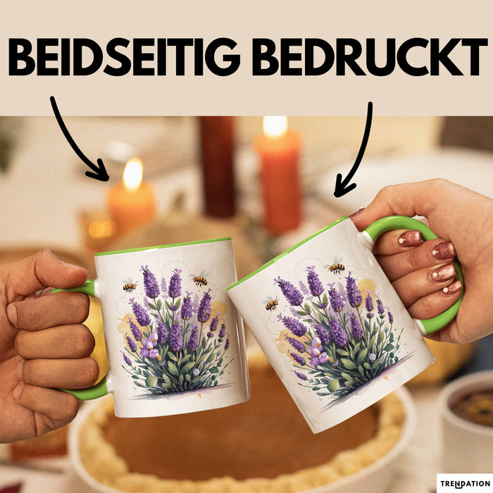 Gärtner Tasse Geschenkidee für Pflanzenliebhaber Spruch Grün Trendation