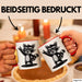 Waschbär Tierliebhaber Rockmusik Tasse Geschenk Lustige Geschenkidee Spruch Rot Trendation