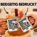 Kaffeeliebhaber Tasse Geschenk Lustige Geschenkidee Spruch Kaffee Muss Richten, Was Die Nacht Nicht Hinbekommen Hat Schwarz Trendation