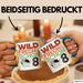8. Geburtstag Geschenk Tasse Becher Wild Frech Und Schon 8 Blau Trendation