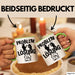 Handwerker Tasse Geschenk für Dachdecker Maler Männer Geschenkidee Problem und Lösung Handwerk Hausmeister Grün Trendation