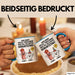 Geburtstagsfeier Tasse Geschenk Lustige Geschenkidee Spruch Hab Einen Speck Takularen Und Egg Zelletten Geburtstag Blau Trendation