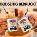 Oma Großmutter Tasse Becher Geschenk Lustige Geschenkidee Spruch Ich Muss Nicht Nein Sagen Ich Bin Die Oma Blau Trendation