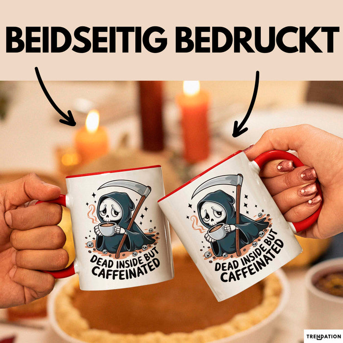 Dark Humor Fan Tasse Geschenk Lustige Geschenkidee Spruch Für Sarkasmus Liebhaber Rot Trendation