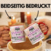 Kollegin Abschied Tasse Geschenk Abschiedsgeschenk Humorvoll Rot Trendation
