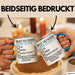 Witzige Tasse Geschenk Bist Du Hier Der Chef Humorvolles Design Frau Fragen Blau Trendation