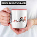 Triathlon Swim Bike Run Triathlet Tasse Geschenk Schwimmen Fahrrad Rennen Rot Trendation