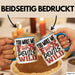 Fuchs Tasse Geschenk Fox Devils Wild Spruch Lustige Geschenkidee Blau Trendation