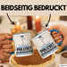 Polizist Geschenk Tasse Ich Bin Polizist Aber Sag Doch Einfach Superheld Lustige Geschenkdiee für Polizist Kaffee-Becher Blau Trendation
