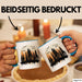 Wald Tasse Geschenk Wandern Geschenkidee Wanderlustige Blau Trendation