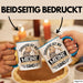Meerschweinchen Geschenk Tasse Spruch Meerschweinchen-Besitzerin Geschenkidee Kaffee-Becher Blau Trendation
