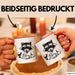 Waschbär Tierliebhaber Kaffee Tasse Geschenk Lustige Geschenkidee Spruch Rot Trendation