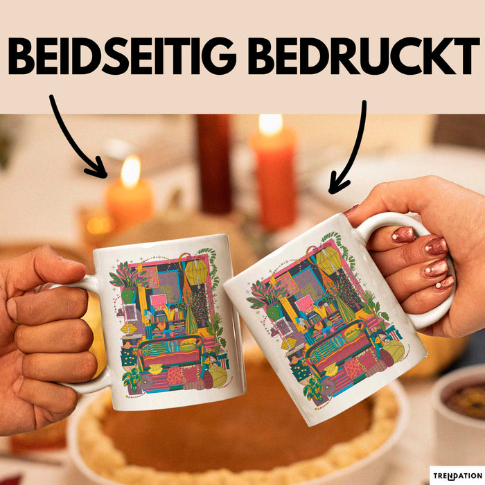Maximalist Tasse Geschenk Lustige Geschenkidee Spruch Für Auffällige Deko Fans Weiß Trendation