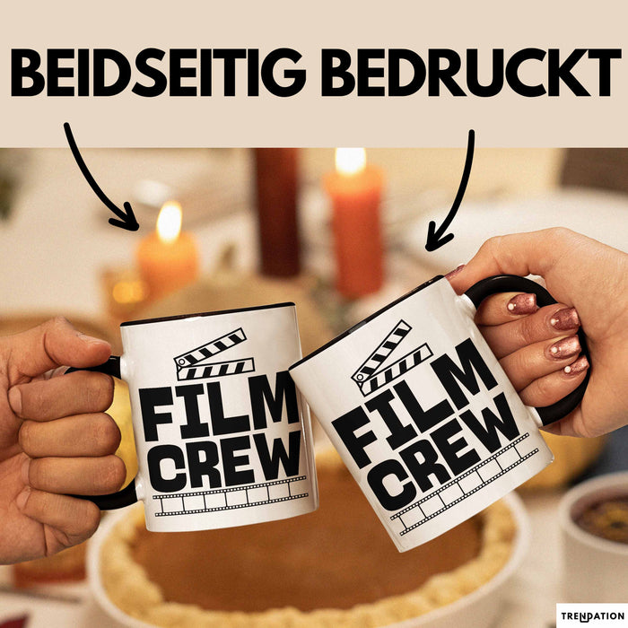 Film-Crew Tasse Geschenk Fime-Macher Geschenkidee Becher Trendation