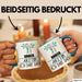 Geschenk für Ärztin Tasse Lustige Geschenkidee Geburtstag Ich Bin Ärztin Ich Darf Das Blau Trendation