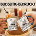 Geschenk für Abenteurerin Tasse Lustige Geschenkidee Geburtstag Ich Bin Abenteurerin Ich Darf Das Blau Trendation