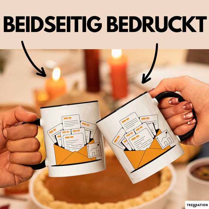 E Mail Marketer Tasse Geschenk Lustige Geschenkidee Spruch Für Inbox Strategen Trendation