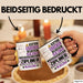 Zipliner Geschenk Tasse Lustiger Spruch Erheben Sie Sich Der Zipliner Betritt den Raum Schwarz Trendation