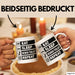 Skibidi Toilet Tasse Geschenk Meme Eat Sleet Repeat Becher Geschenkdiee Weiß Trendation