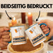 Forscher Geschenk Tasse Ich Bin Forscher Aber Sag Doch Einfach Superheld Lustige Geschenkdiee für Forscher Kaffee-Becher Blau Trendation