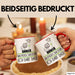 Geschenk für Wildtierschützerin Tasse Lustige Geschenkidee Geburtstag Ich Bin Wildtierschützerin Ich Darf Das Rot Trendation