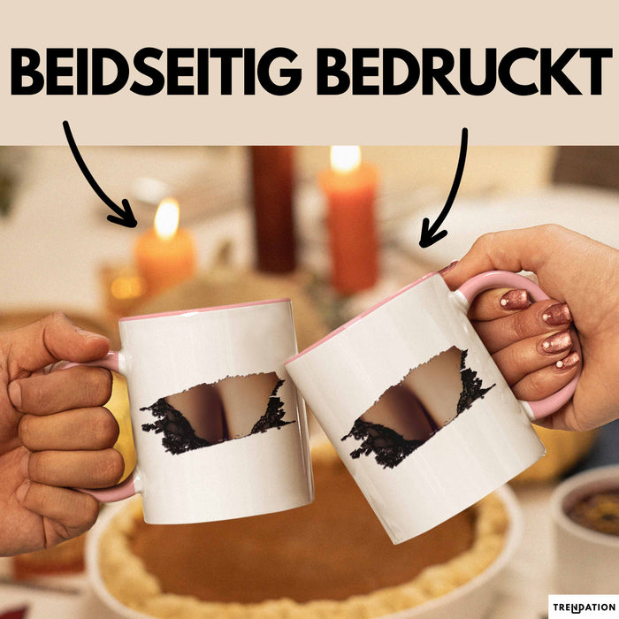 Brüste Tasse Geschenk Männer Geschenkidee 18+ Becher Rosa Trendation