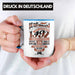 TRENDATION 30. Geburtstag Tasse Frau Mann Geschenk 30er Geschenkidee 30 Mutter Vater Blau Trendation