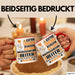 Reiter Geschenk Tasse Lustiger Spruch Erheben Sie Sich Der Reiter Betritt den Raum Rot Trendation
