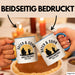 Angeln Fischer Vater Sohn Tasse Becher Geschenk Lustige Geschenkidee Spruch Vater & Sohn Angelpartner Fürs Leben Blau Trendation