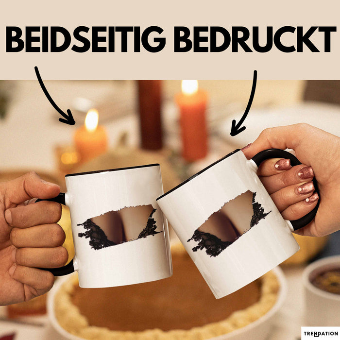 Brüste Tasse Geschenk Männer Geschenkidee 18+ Becher Trendation