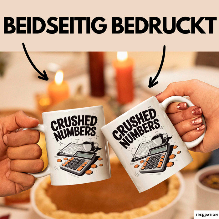 Buchhalter Tasse Geschenk Lustige Geschenkidee Spruch Für Zahlen Jongleure Weiß Trendation