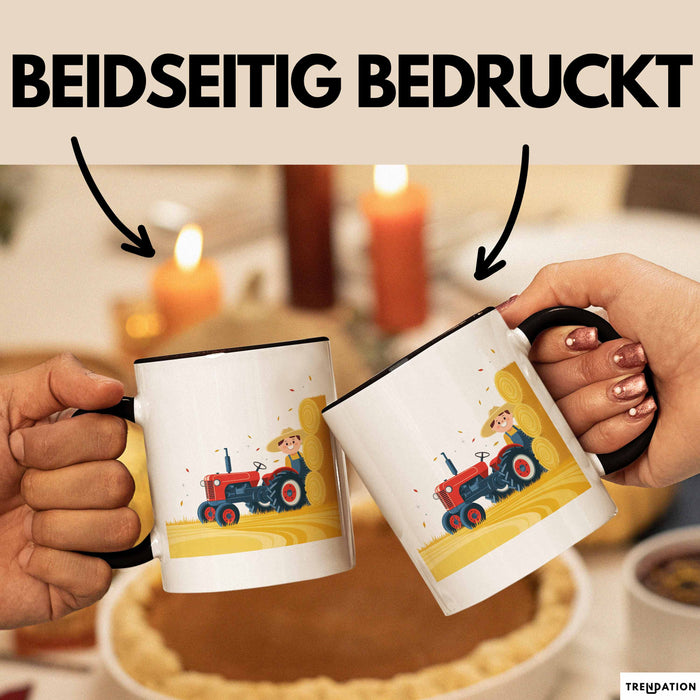 Landwirt Tasse Geschenk Lustige Geschenkidee Spruch Für Landleben Liebhaber Trendation