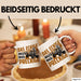 Quad Tasse Geschenk Das Eckige Muss Ins Dreckige Quad-Fahrer Geschenkidee Becher Weiß Trendation