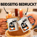 Sarkastischer Pinguin Tasse Geschenk Lustige Geschenkidee Spruch Nö Blau Trendation