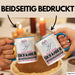 Skifahrer Geschenk Tasse Ich Bin Skifahrer Aber Sag Doch Einfach Superheld Lustige Geschenkdiee für Skifahrer Kaffee-Becher Blau Trendation